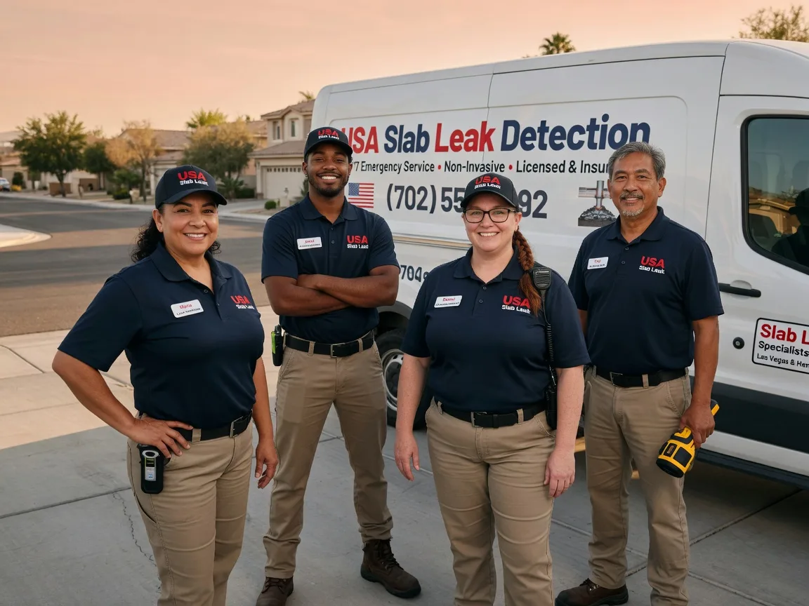 Slab Leak Repair company in Alhambra, IL